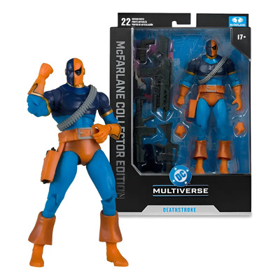 Figura de acción Deathstroke de McFarlane Toys, edición coleccionista | Envío gratis