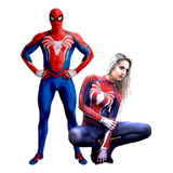 Disfraz De Spiderman Ps4 Adulto Hombre/mujer