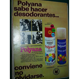 Publicidad Clipping Desodorante Antitranspirante Polyana