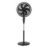 Ventilador De Pé Arno Vfc4 Turbo Preto Com 6 Pás De  Plástico, 40 cm De Diâmetro 220 v