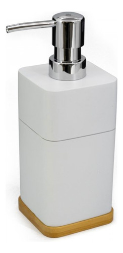Dispenser Jabón Líquido Accesorios Baño Phoenix Blanco