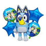 Set De Globos 5 Piezas Bluey Cumpleaños - Glovers