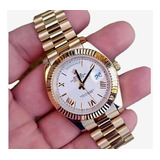 Reloj Compatible Con No Rolex Daydate Presi White