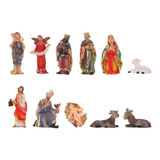 Decoraciones Navideñas Conjunto De La Natividad Figuras
