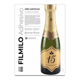 Filmilo Adhesivo Oro Antiguo - Art-jet® - A4 - 20 Hojas