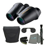 Pack Binoculares Nikon Prostaff X6 8x25 Contra Agua -negro