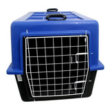 Caixa De Transporte Pet Para Viagens Aéreas Rafa Pet N4 Azul