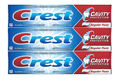 Crest Pasta De Dientes Cavity Protection Regular (paquete
