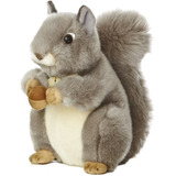 Peluche Ardilla Gris Miyoni 25 Cm (26172)