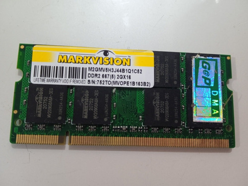 Memoria Ram Markvision 2gb Ddr2