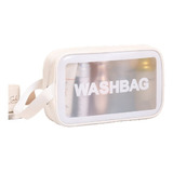 Necessaire Impermeável Média Washbag Transparente Oferta