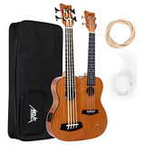 Bajo Ukulele, 28 Pulgadas, Cabezas Dobles Personalizada...