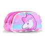 Footy Cartuchera Doble Cierre Love Unicorn Luz Led Rosa | MercadoLibre