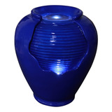 Fuente De Agua De Mesa Zen Azul Real