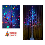 Pino Árbol De Navidad Decorativo Luz Led Multicolor