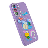 Funda Silicona Diseños Muñequitos Teddy 3d Para Samsung A34