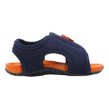 Sandalia Infantil Klin Masculina Papete Menino Com Velcro