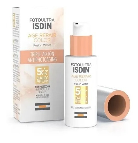 Fotoprotector Ultra Age Repair Color Spf 50+ Isdin X 50 Ml