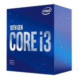 Processador Intel Core I3-10100f Lga1200 Bx8070110100f.