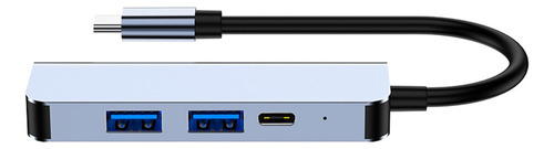 Adaptador Usb Pd De 4 Puertos Tipo C A Hdmi Compatible