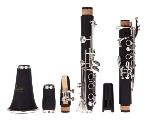 Clarinete Clarineta 17 Chaves Com Estojo Slade Ammoon Ccb