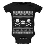 Old Glory Skull & Crossbones Ugly Christmas Sweater Body De