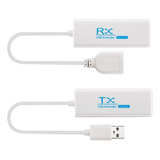 Extender Usb Hasta 100 Metros, Por Cable De Red Categoria 6