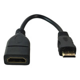 Adaptador Hdmi Hembra Mini Hdmi Cable Conversor Dispositivos