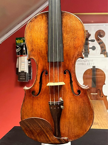 Violino Antigo De Autor Alemão, Século 19