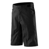 Short De Bicicleta Flowline Con Calza Negro Troy Lee Designs