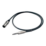 Cable Proel Bulk230lu5 Xlr Macho - 6.3 Stereo 5m