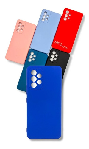 Funda De Silicona Con Felpa + Hidrogel Para Samsung A53