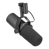 Microfone Shure Sm7b Profiss. Dinâmico Cardióide Preto C/ Nf