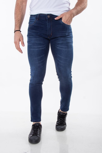 Pantalon Elastizado  Moderno Jeans Hombre ,colores Varios.