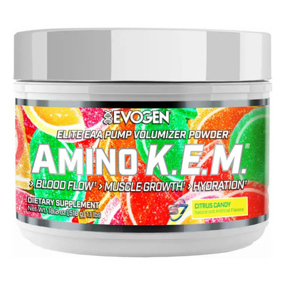 Suplemento de Aminoácidos Evogen Amino Kem de 30 Servicios Sabor Citrus Candy | MercadoLibre