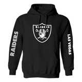 Sudadera  Modelo Las Vegas Raiders Estampado En Vinil