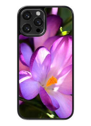 Funda Diseño Para Samsung Flor Morada #5