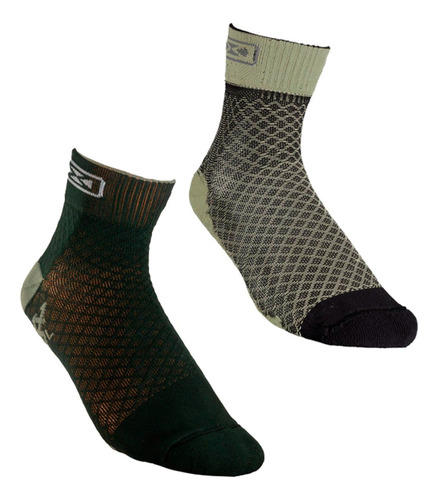 Medias Compresion Running Trekking Sox Reversibles Two Faces