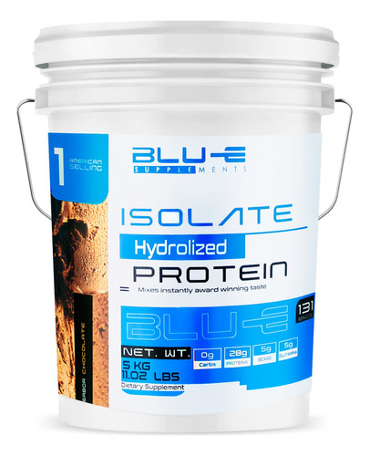 Proteína Whey Hidrolizada Isolate Blu-e 5 Kg Varios Sabores