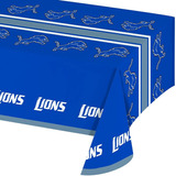 Mantel Plástico Para Mesa Diseño Detroit Lions