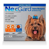 Nexgard Antipulgas Carrapatos Cães De 2 A 4kg 3 Tabletes