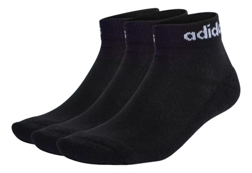 Meia adidas Linear Ankle 3p Ic1303 41-43