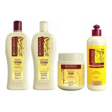 Kit Tutano E Ceramidas Shampoo Condicionador Biottano Creme