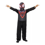 Disfraz Miles Morales Spider-man Negro New Toys