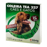 Tea 327 Coleira Pulgas E Carrapatos P/ Cães Médios 28g 44 Cm