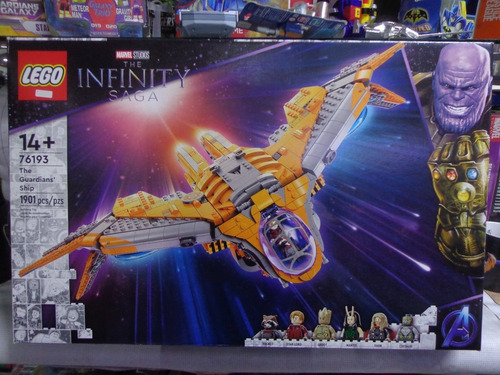 Nave De Los Guardianes Lego Marvel Infinity Saga 76193