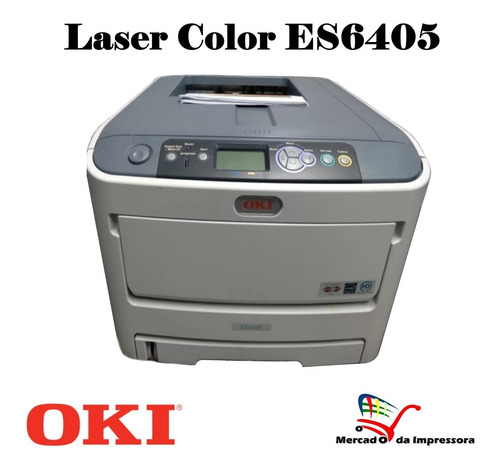 Impressora Oki Es6405 Color A4 Revisada Seminova Ak44054442