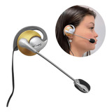 Fone Ouvido Microfone P2 Headset Call Center Telemarketing