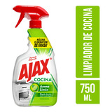 Limpiador De Cocina Líquido Ajax Atomizador 750ml