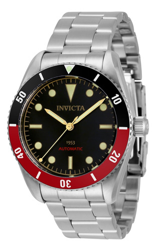 Reloj Invicta Para Hombre Pro Diver Automático De 3 Manecill